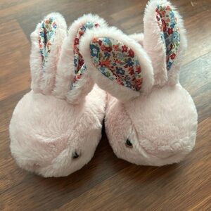 Adorable Pink Bunny Slippers toddler size 9-10